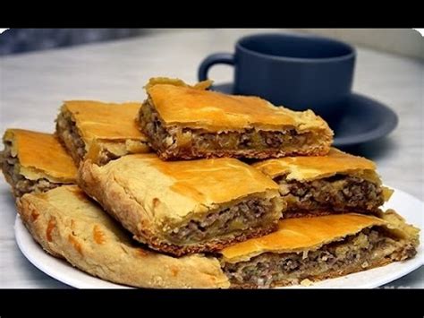 Пирог с картошкой и фаршем. Просто и вкусно! - YouTube