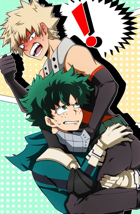 Bakudeku Print My Hero Academia Manga Anime My Hero