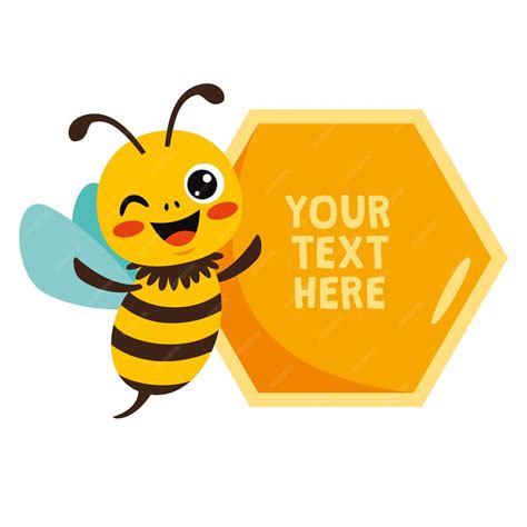 Premium Vector Cartoon Illustration Of A Bee