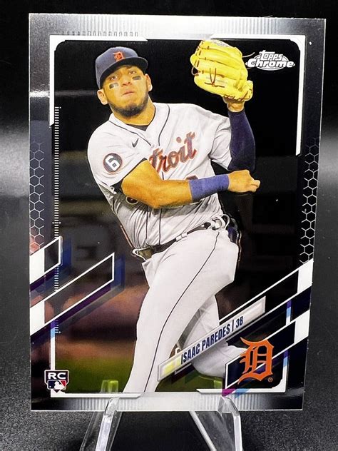 2021 Topps Chrome 66 Isaac Paredes Rookie EBay