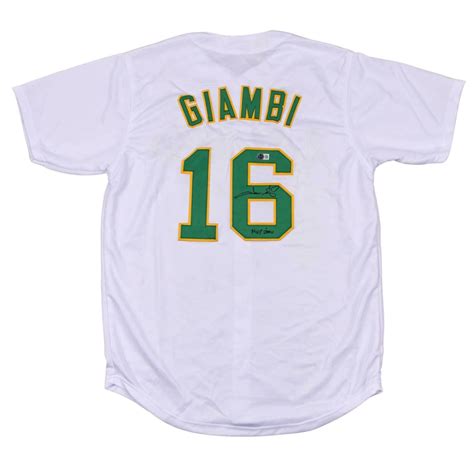 Jason Giambi Signed Jersey Inscribed "MVP 2000" (Beckett) | Pristine ...