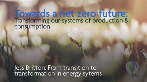 Towards A Net Zero Future From Transition To Transformation In Energy