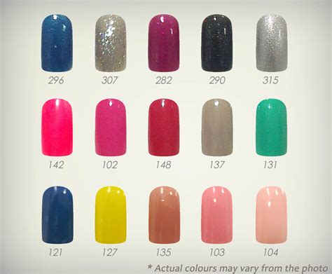 Artpro Nails Sg Nailla 15 Hottest Gel Nail Colours