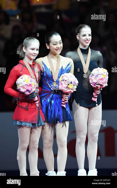 Saitama Japan Th Mar Julia Lipnitskaia Rus Mao Asada Jpn