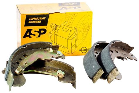 Тормозные колодки "ASP MENSAN" задние для Лада Веста, код товара 36883 ...
