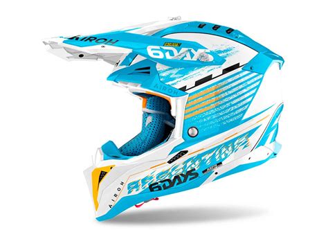 AV3SDA23 CASCO AIROH OFF ROAD AVIATOR 3 SIX DAYS ARGENTINA 2023