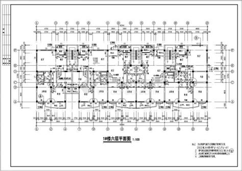 某地一多层住宅楼建筑设计施工图（含阁楼）住宅小区土木在线