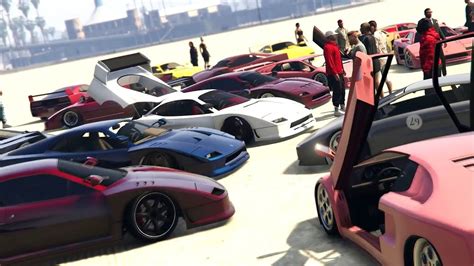 Gta 5 Car Meet Live Ps4 Youtube