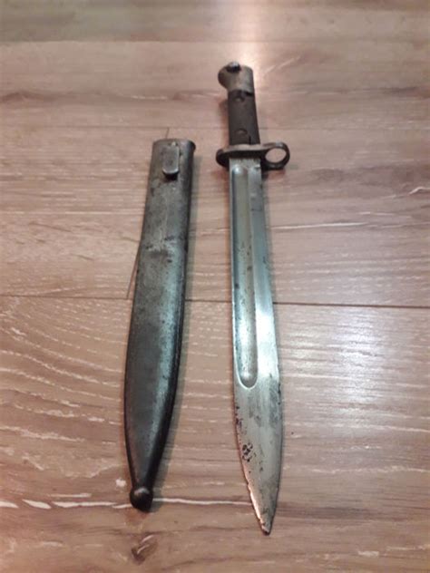 Very Rare Mannlicher M95 Bayonet Wwi Austrian M95 Steyr Bayonet