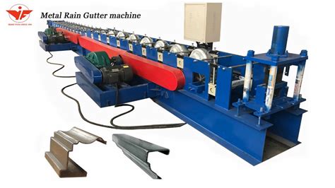 Metal Seamless Rain Gutter Roll Forming Machine For Sale Buy Seamless