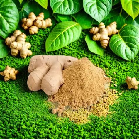 Our Ginger Powder Is Carefully Ground From Organic Ginger Roots Light Yellow Dehydrated Ginger