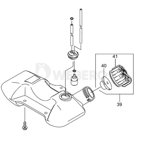 Korek Wlewu Paliwa Kosy Kawasaki TJ35E CEDRUS Webero Pl