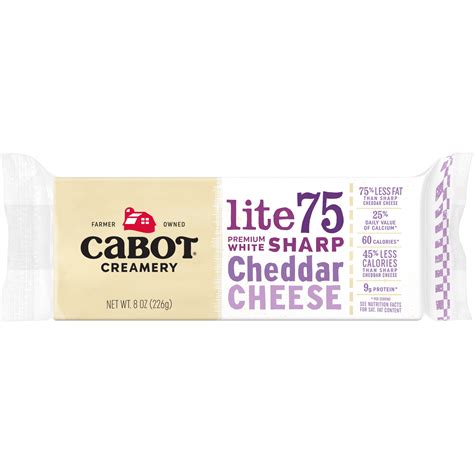 White Cheddar Cheese Nutrition