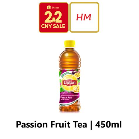 Lipton Passion Fruit Tea 450ml Shopee Malaysia