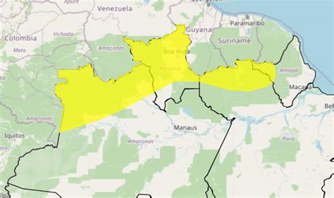 Chuva Intensa E Rajadas De Vento Deixam Reas Da Regi O Norte Em Alerta