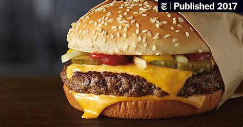 McDonald’s to Use Fresh Beef for Quarter Pounder Burgers - The New York ...