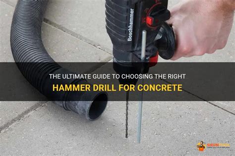 The Ultimate Guide To Choosing The Right Hammer Drill For Concrete | ShunTool