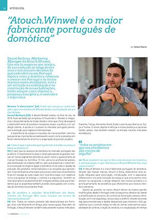 Atouch Winwel O Maior Fabricante Portugu S De Dom Tica Revista O