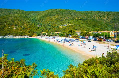 Travel Greece The Most Beautiful Beach Poros In Lefkada Island Summer