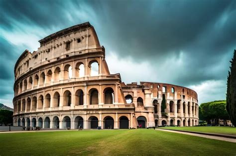 Premium Photo Roman Structure Is A Roman Amphitheater