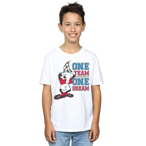 Disney Boys Goofy One Team One Dream T Shirt