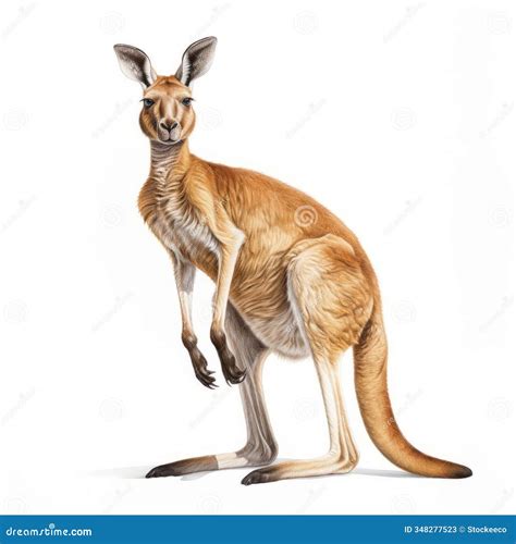 Kangaroo Life Cycle Infographic Diagram Vector Illustration