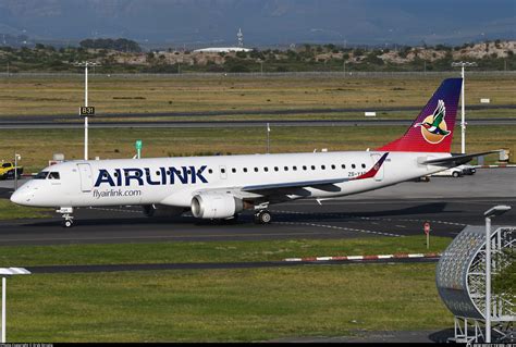 Zs Yar Airlink Embraer Erj 190ar Erj 190 100 Igw Photo By Eryk