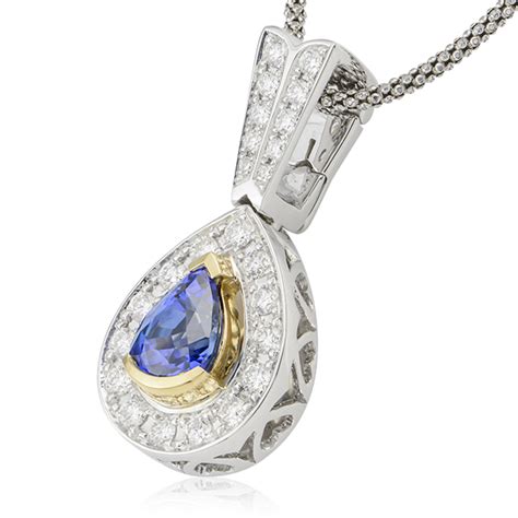 Ceylon Sapphire Pendant Anthonys Fine Jewellery