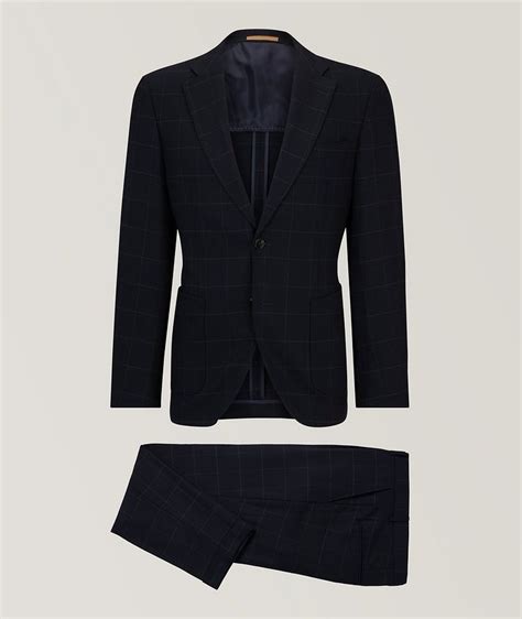 Boss Slim Fit Virgin Wool Blend Suit Suits Harry Rosen