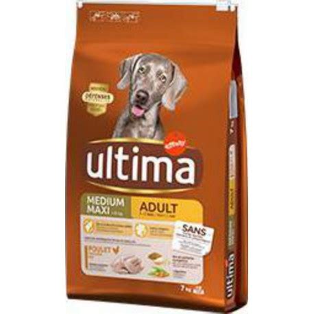 Ultima Croquettes Pour Chiens Medium Maxi Adulte Poulet Kg