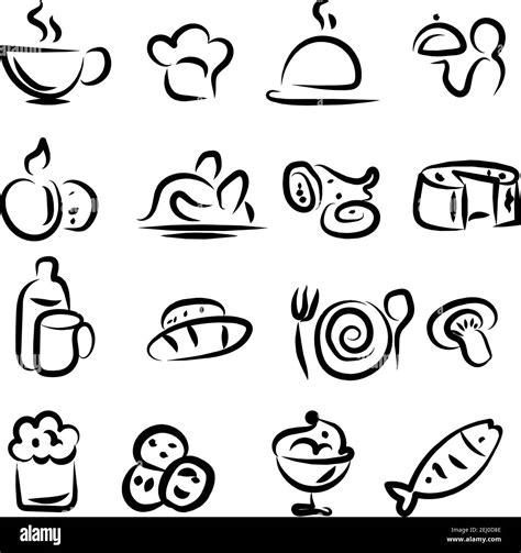 Restaurant Icon Set