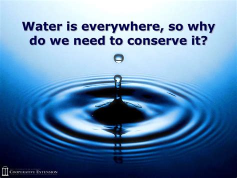 Ppt Every Drop Counts Conserve Water Powerpoint Presentation Free