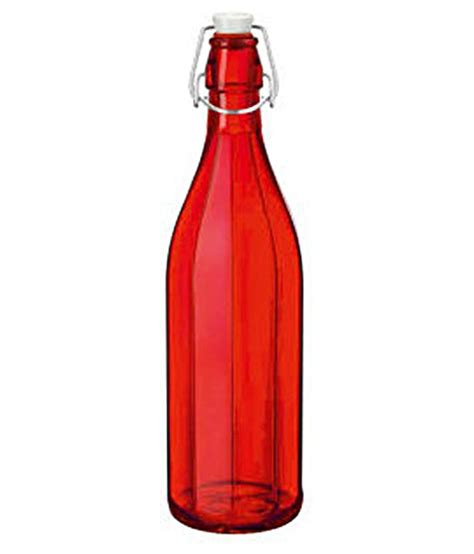 Gabberr Red Glass Bottle Buy Online At Best Price In India Snapdeal