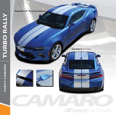 Backlash 2019 2020 2021 2022 Chevy Camaro Side Body Stripes Decals