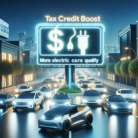 Tax Credit Boost New Rules Allow More Electric Cars To Qualify