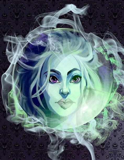 Madam Leota by kierstenhaleart on DeviantArt | Disney haunted mansion ...