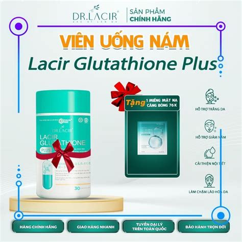 Lacir Glutathione Plus Whitening Oral Tablet Helps To Fading Slingshotm