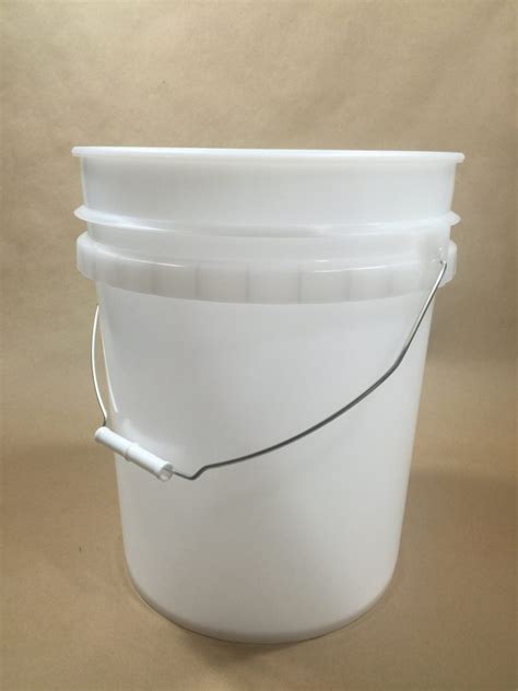 Jac 20so 1mm 1xka 5 Gallon Natural Plastic Pail Yankee Containers