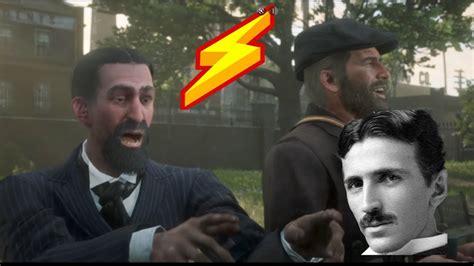 I Found Nikola Tesla In Red Dead Redemption 2 Youtube