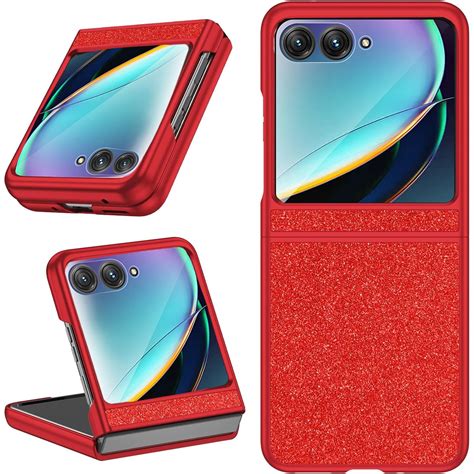 Ninki Funda Con Tapa Para Motorola Razr Con Protector De