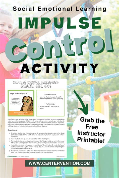 Impulse Control Activities For Kids Artofit