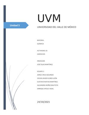 Actividad 2 Metrologia Unidad 2 Actividad 2 Unidad 2 UVM UNIVERSIDAD