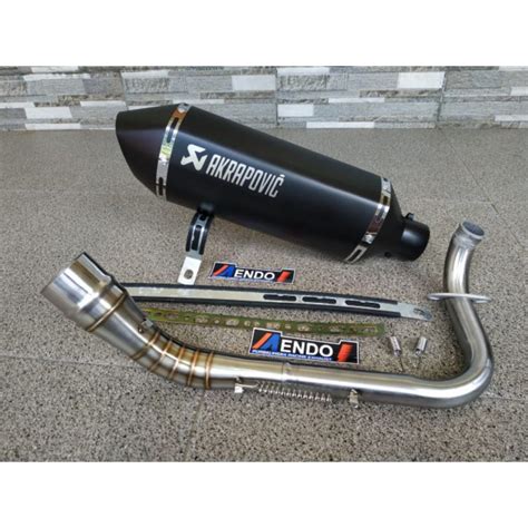 Jual Knalpot Racing Akrapovic Layang Nmax Aerox Adv Genio Pcx Vario