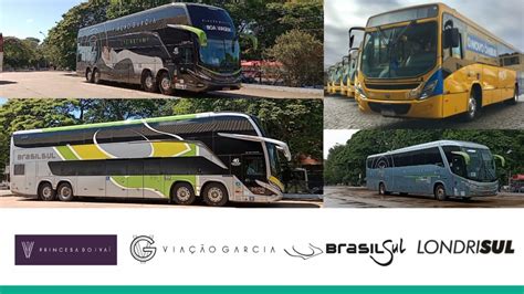 Empresas de ônibus do Grupo GBS Viação Garcia e Brasil Sul YouTube