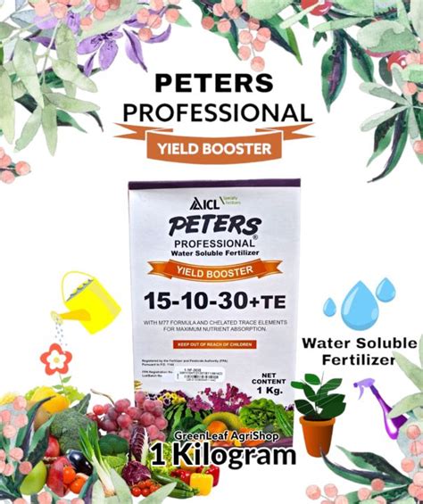 Peters Professional Yield Booster Foliar Spray Water Soluble