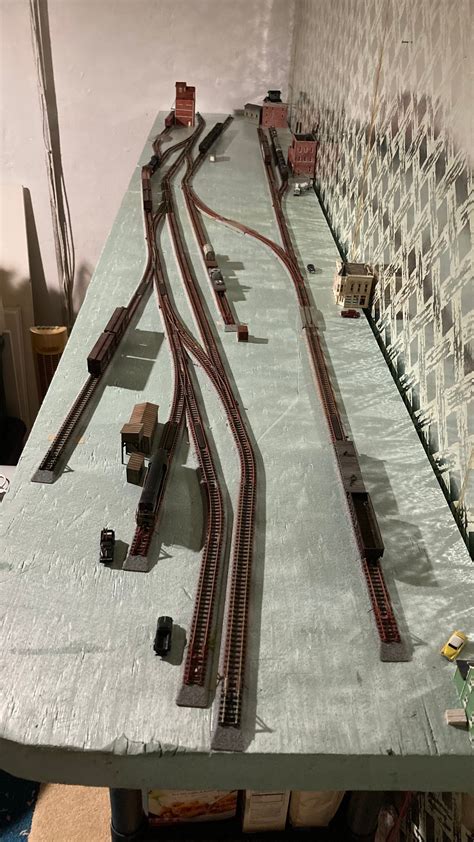 N Scale Shelf Layout For A Kato Seibu 101 With I M Copying A Section Of