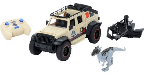 Buy Hot Wheels Matchbox Rc Jurassic World Dominion Jeep Gladiator 6 Inch Dracorex Dinosaur