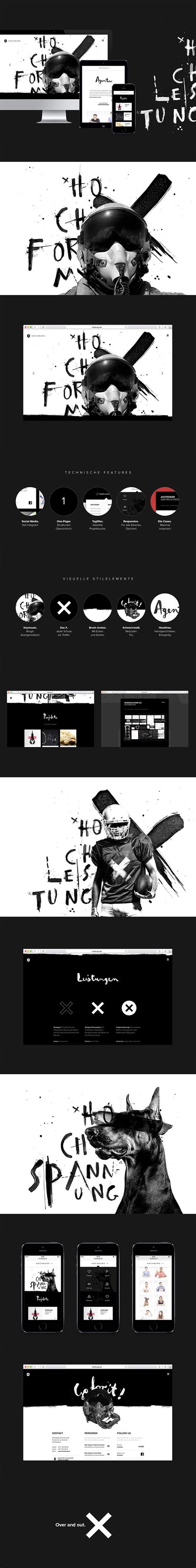 15 Examples of Black and White Web Design