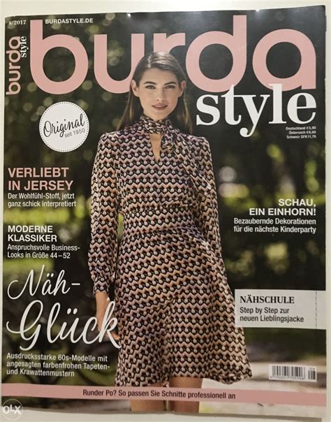 Burda Style 08 2017 Magazini OLX Ba