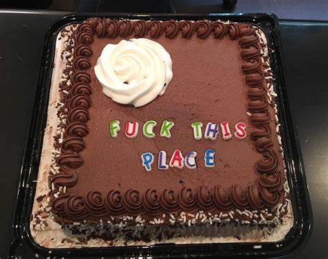 Hilarious Farewell Cakes That Employees Got On Their Last Day At The